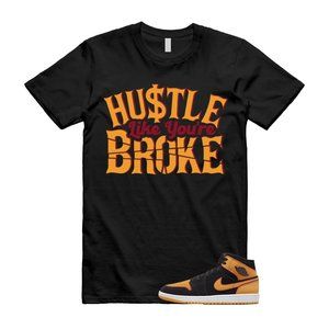 Vivid Orange Fat Tongue Black Cardinal Red 1 Mid T Shirt Match BROKE